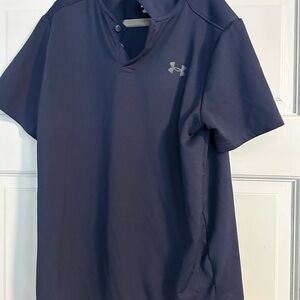 Under Armour Kids Navy Polo Shirt
